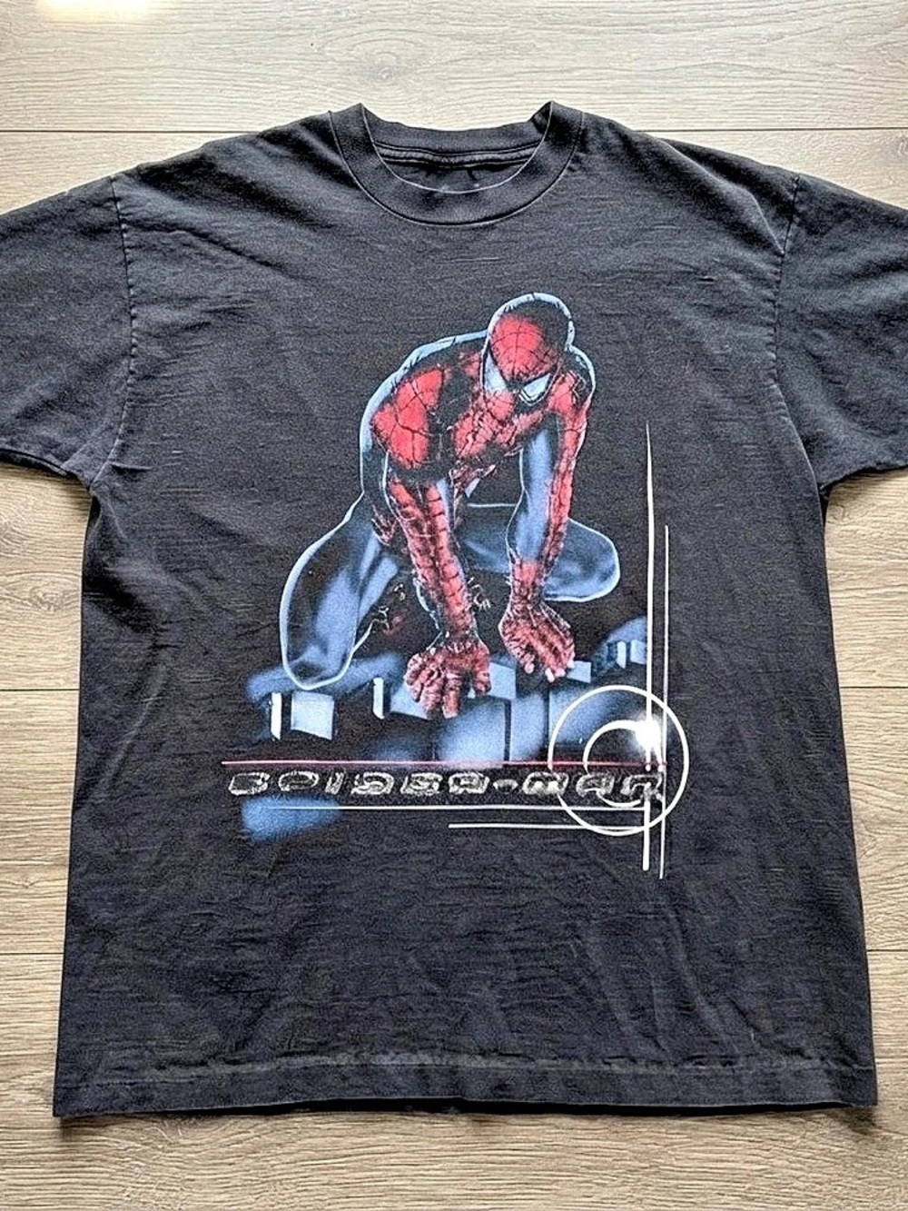 Marvel 2002 Spider-Man Movie Promo T-Shirt in Black